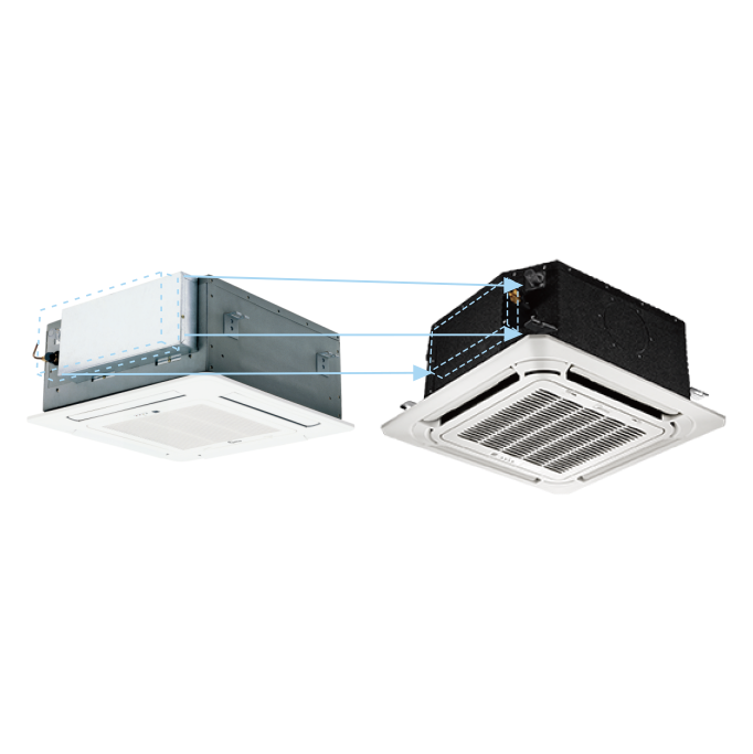 Midea 18K Four Way Cassette